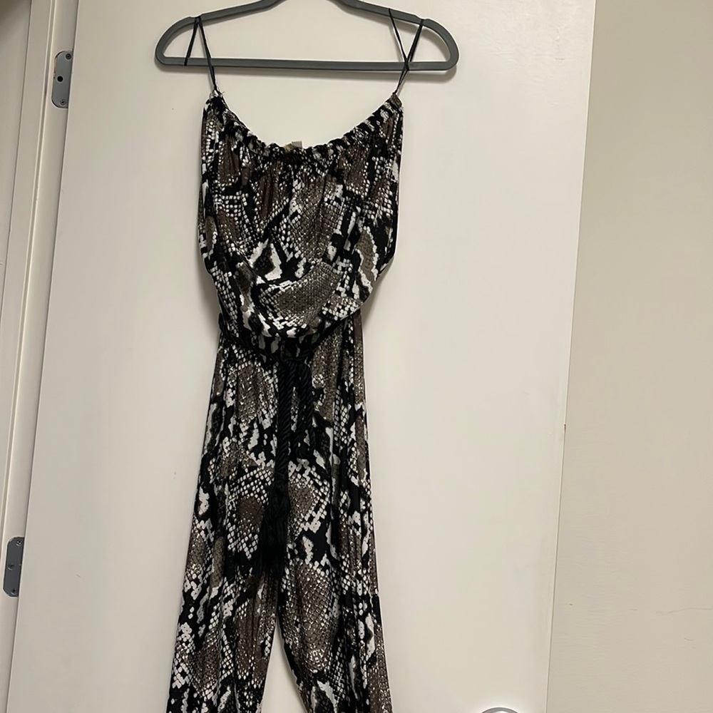 Never worn Snake skin romper